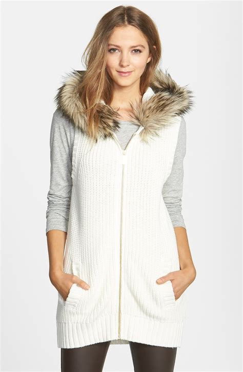 Michael faux fur vest, Michael Kors 